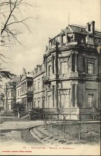 ca14236 Toulouse Haute-Garonne Palais  Kategorie. Toulouse Alte Ansichtskarten