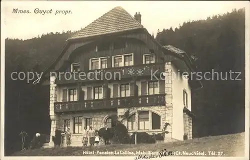Neuchatel NE Hotel Pension La Collina / Neuchatel /Bz. NeuchÃ¢tel