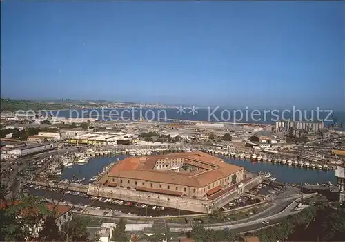 Ancona Marche Fliegeraufnahme il Lazaretto Kat. Ancona