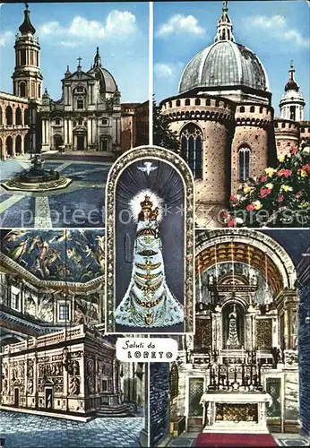 Loreto Italien Basilica Veduta parziale Kat. Ancona