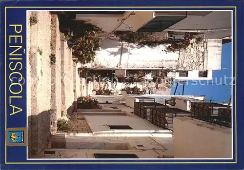 Peniscola Ciudad en el Mar Calle Tipica Kat. Spanien