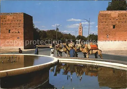 Marrakech Marrakesch Da Koutoubia Kat. Marokko
