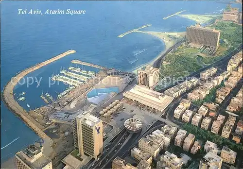 Tel Aviv Atarim Square Fliegeraufnahme Kat. Tel Aviv