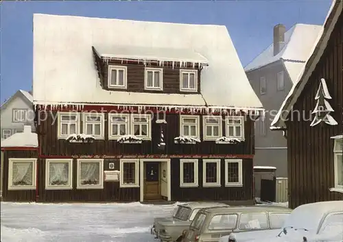 Braunlage Hotel Zur Tanne  Kat. Braunlage Harz