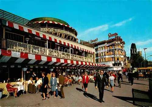 Berlin Cafe Kranzler am Kurfuerstendamm Kat. Berlin