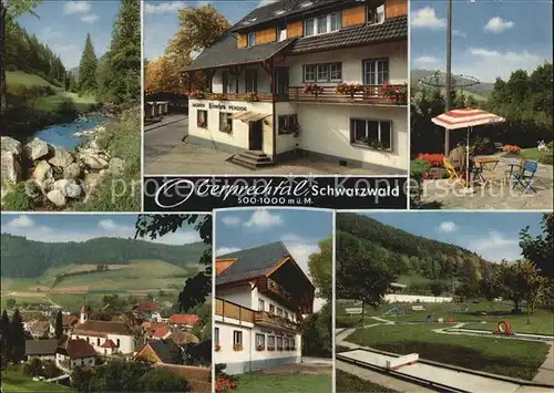 Oberprechtal Mini Golf Gasthaus Kat. Elzach