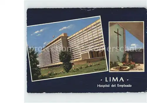 AK / Ansichtskarte Lima Peru Hospital del Empleado
