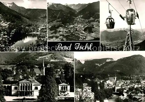 AK / Ansichtskarte Bad Ischl Salzkammergut Seilbahn Panorama Bergsee  Kat. Bad Ischl