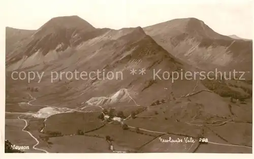 AK / Ansichtskarte Keswick Newlands Vale Mountains Kat. Allerdale