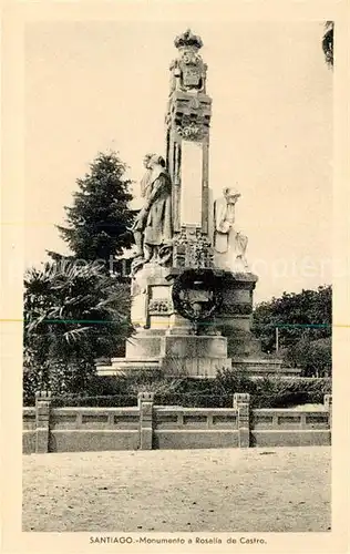 AK / Ansichtskarte Santiago de Cuba Monumento a Rosalia de Castro Kat. Kuba