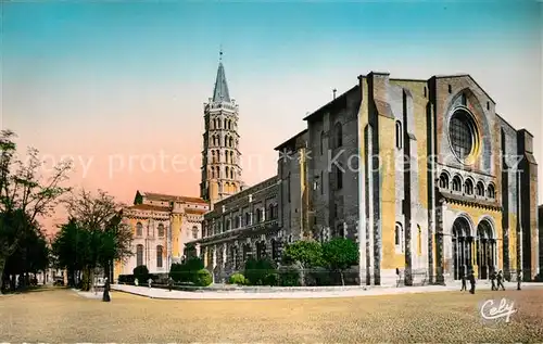 AK / Ansichtskarte Toulouse_Haute Garonne Basilique Saint Serain Toulouse Haute Garonne
