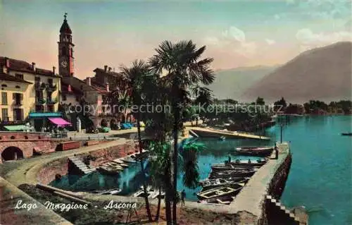 AK / Ansichtskarte Ascona_Lago_Maggiore_TI Panorama 