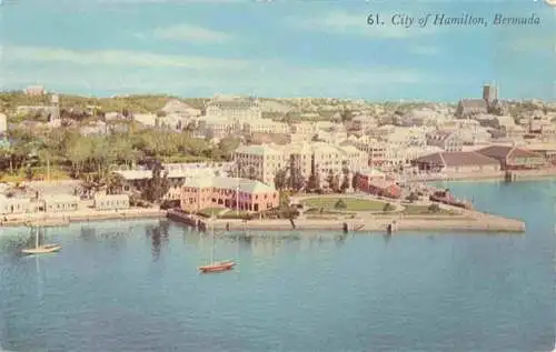 AK / Ansichtskarte Hamilton Bermuda UK Fliegeraufnahme