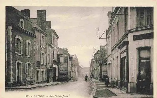AK / Ansichtskarte Cande SEGRE 49 Maine-et-Loire Rue Saint Jean