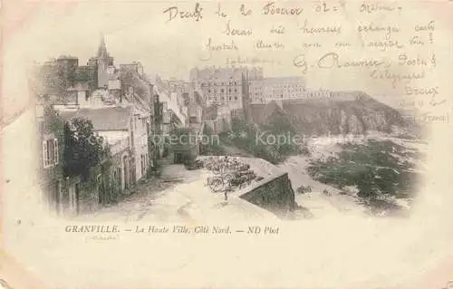 AK / Ansichtskarte GRANVILLE 50 Manche La Haute Ville Côté Nord