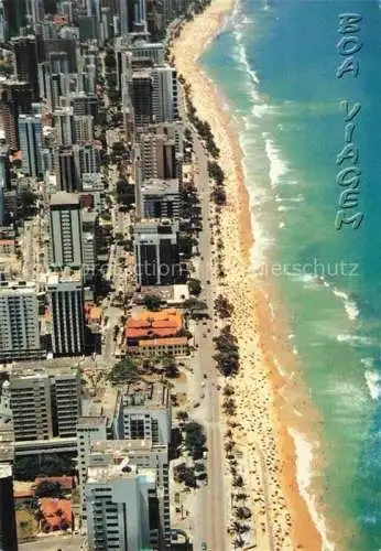 AK / Ansichtskarte Recife Pernambuco Brazil Vista aérea do praia da Boa Viagem