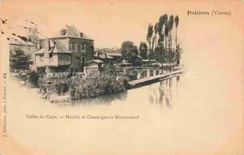 AK / Ansichtskarte POITIERS 86 Vienne Valle du Clain Moulin de Chasseigne et Montierneuf