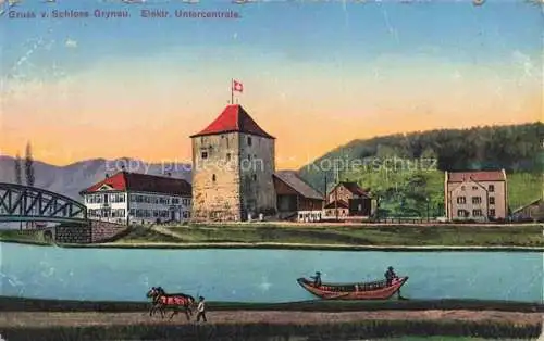 AK / Ansichtskarte Grynau Tuggen March Schwyz SZ Schloss