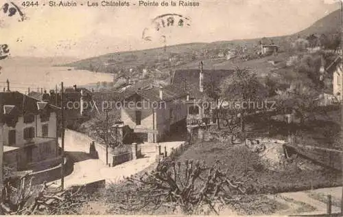 AK / Ansichtskarte St-Aubin NE St-Aubin-Sauges Les châtelets Pointe de la Raisse