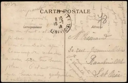 CPA Mantes-la-Jolie Kathedrale 1919